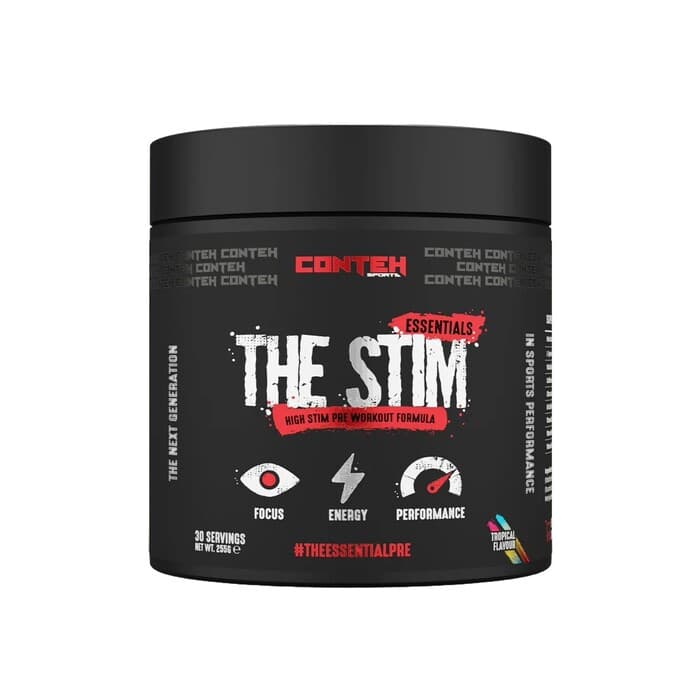 Conteh Sports - The Stim Pre-Workout – Conteh Sports packaging