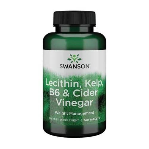Swanson - Lecithin, Kelp, B6 & Cider Vinegar - 240 Tabs