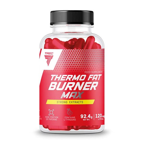 Trec Thermo Fat Burner Max 120 kapslar – Trec förpackning