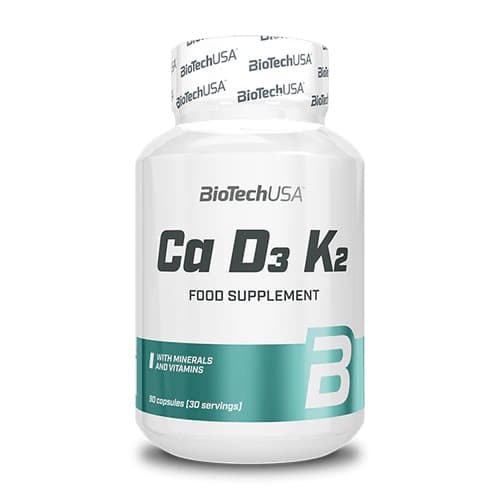 BioTechUSA Calcium D3 K2 - 90 kapsler – BioTechUSA confezione