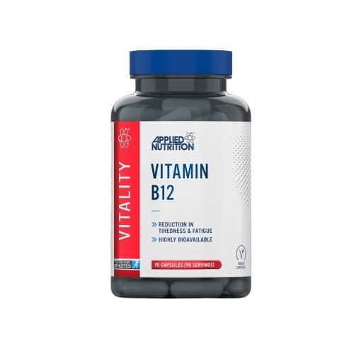 Applied Nutrition Vitamin B12 90 vegetabilske kapsler – Applied Nutrition packaging