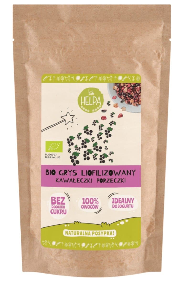 Helpa Grys Liofyliseerd (Bosbesstukjes) BIO 20 g – helpa verpakking
