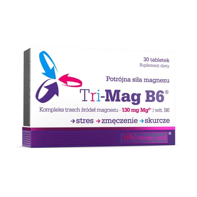 Olimp Labs Tri-Mag B6 - 30 tabletas – Olimp Labs packaging
