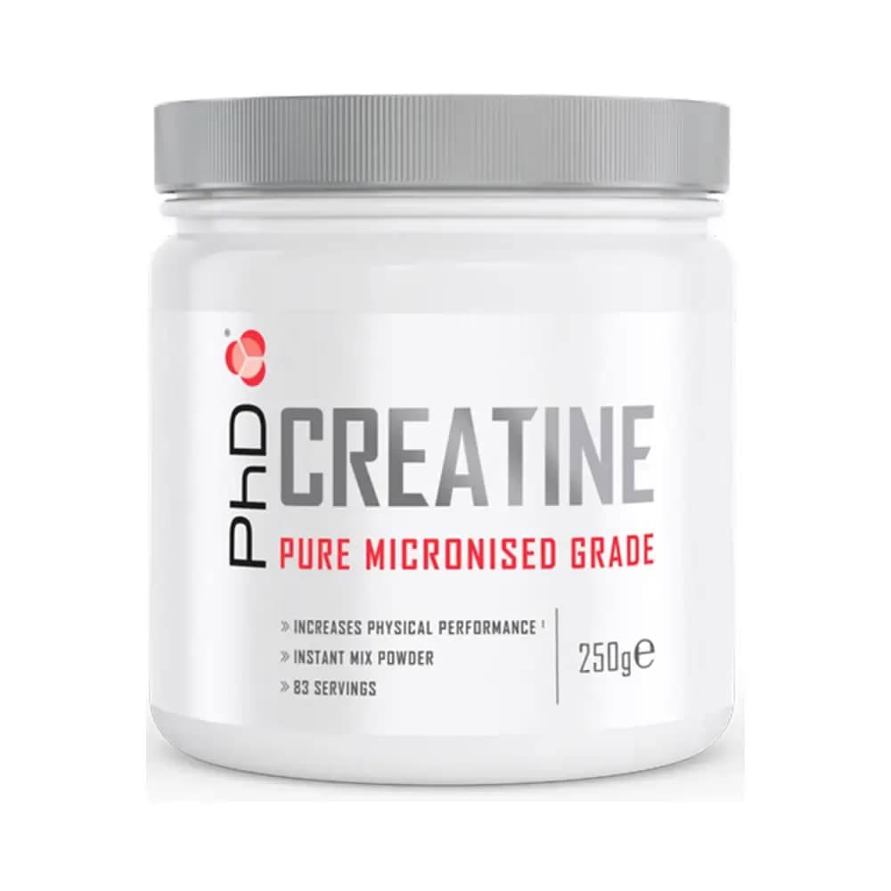 PhD Creatine Pure Micronised Grade - Bez smaku - 250g – PhD opakowanie