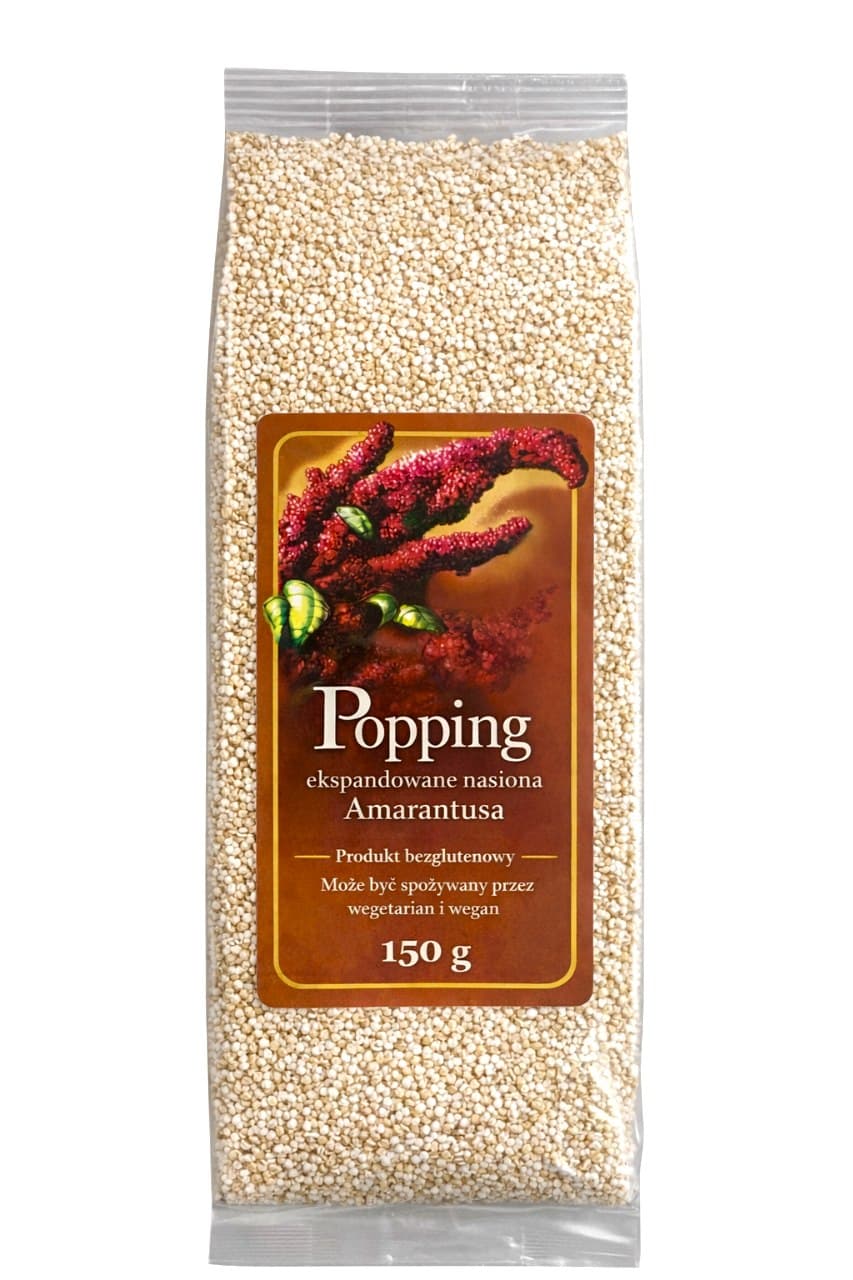Szarłat - Amaranth Popping 150g – Szarłat packaging