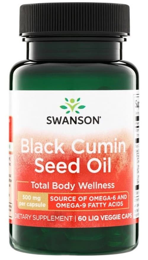 Swanson - Black Cumin Seed Oil - 60 Liquid Veggie Caps