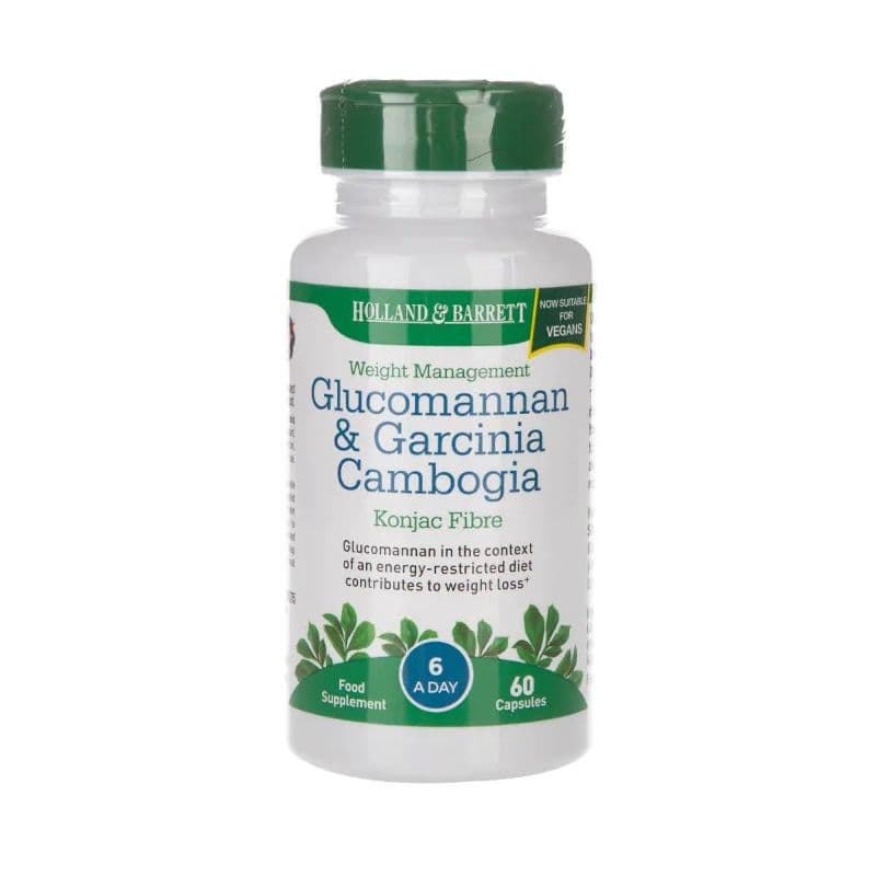 Holland & Barrett Glucomannan & Garcinia 60 capsules