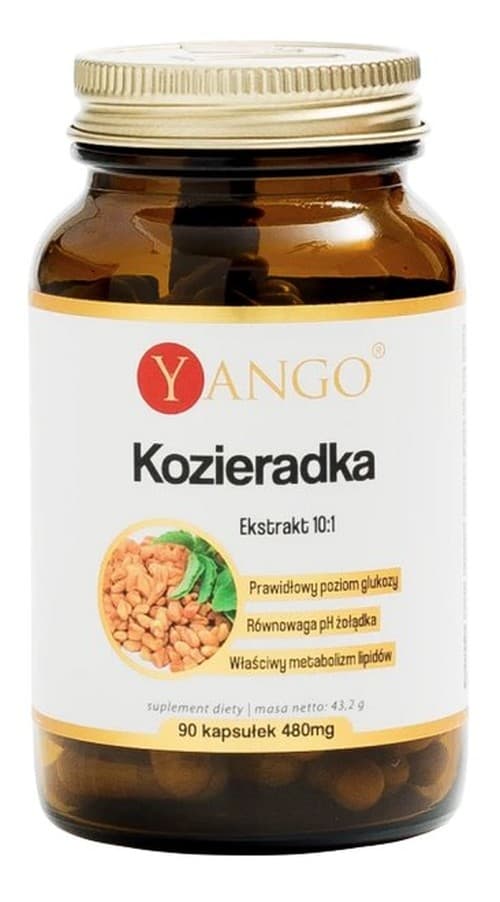 Yango - Fenugreek Extract 10:1 - 90 kapslar – Yango förpackning