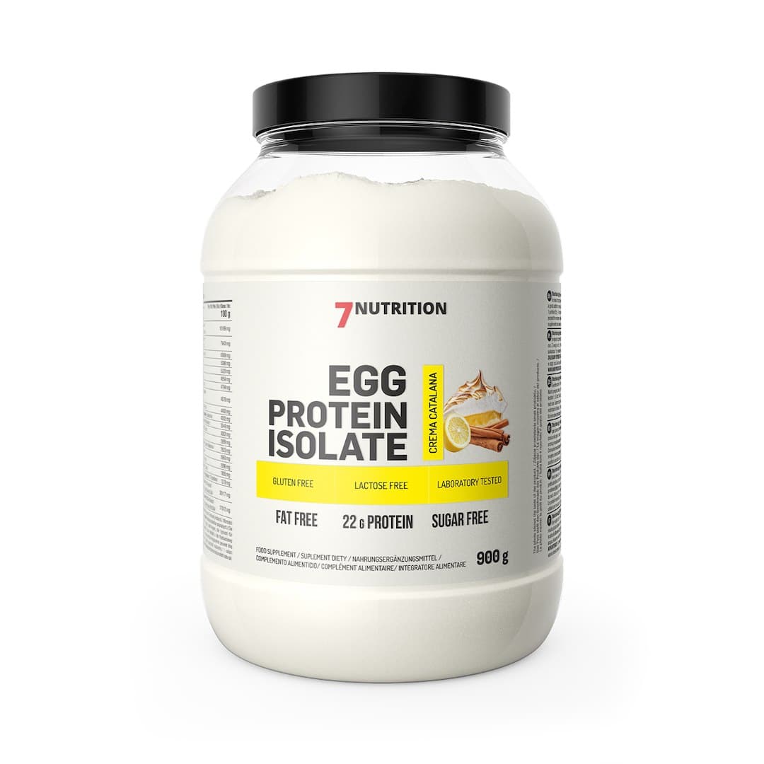 7 Nutrition - 7Nutrition Egg Protein Crema Catalana – 7 Nutrition packaging