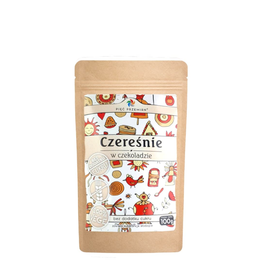 Pięć Przemian - Cherries In Chocolate - 100g