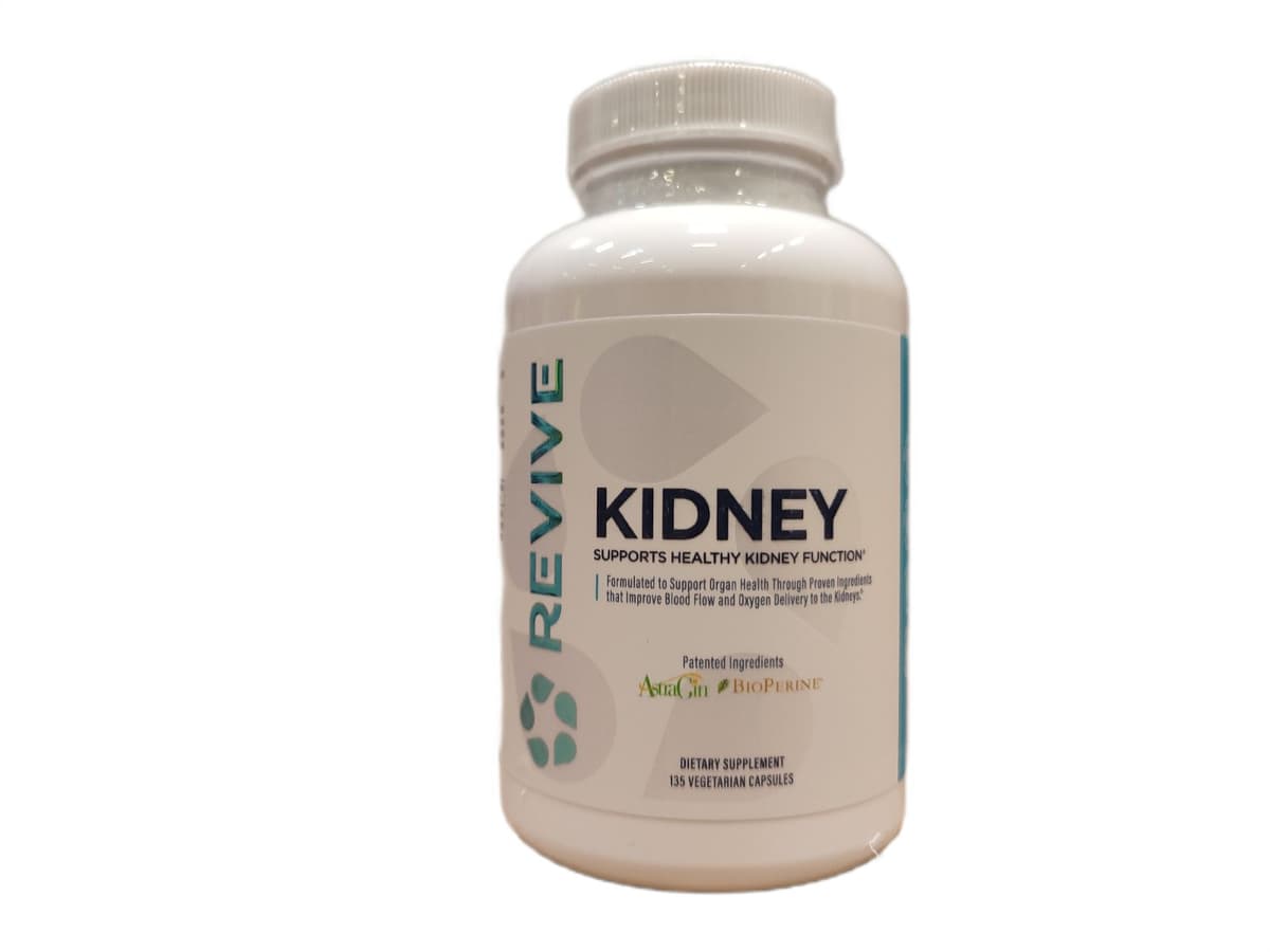 Revive Kidney Support - 135 vegetariska kapslar – Revive förpackning