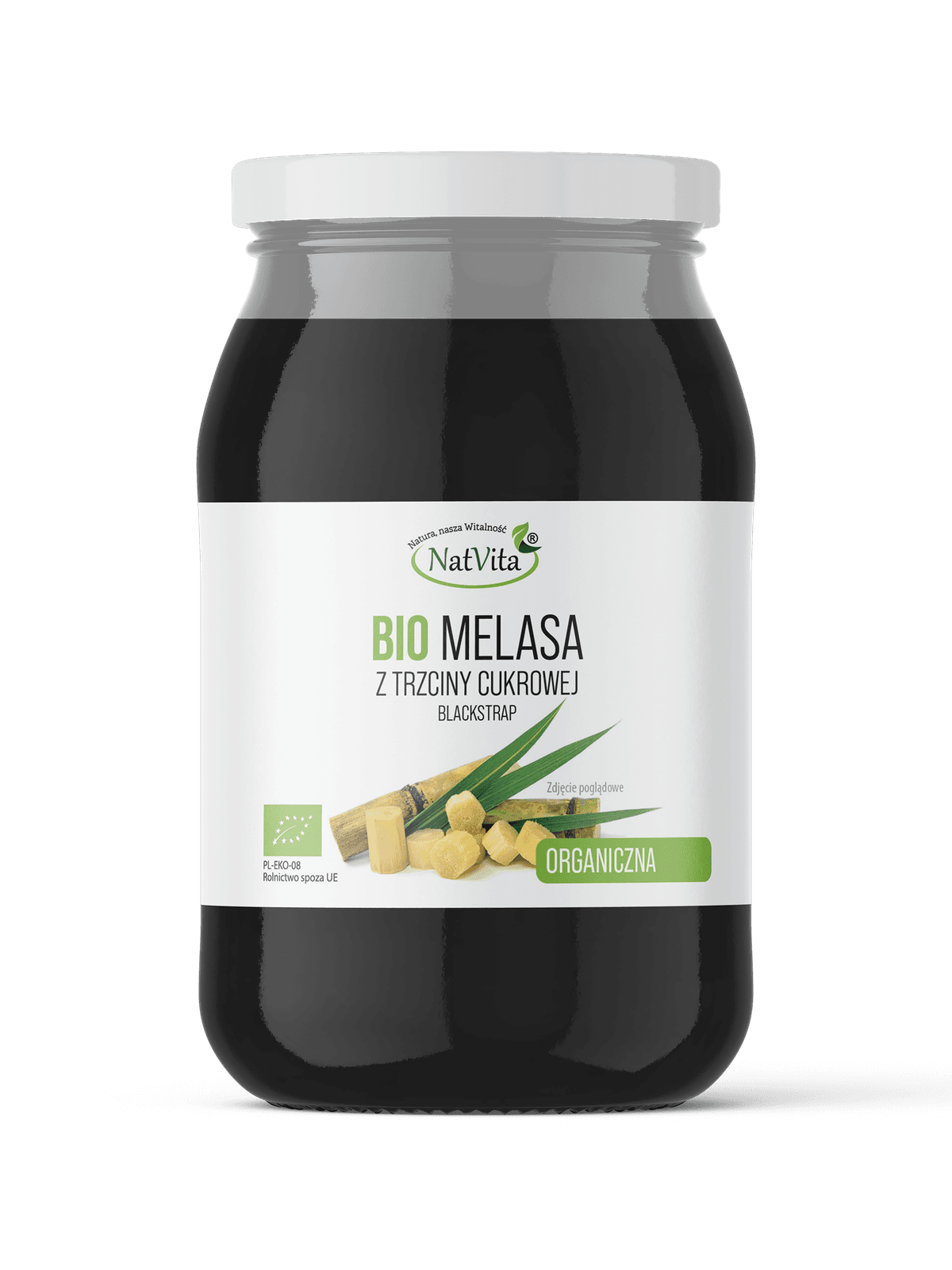 NatVita BIO Zuckerrübenmelasse 1200 g – NatVita Verpackung