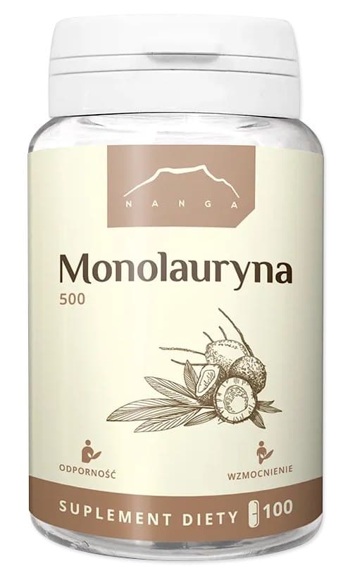 Nanga Monolaurin 500 mg 100 kapsler