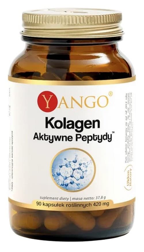 Yango - Collagen Active Peptides - 90 kapsułek – Yango packaging