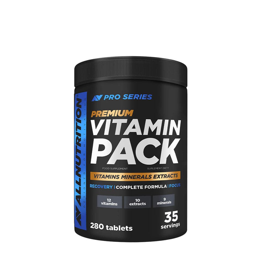 Allnutrition Premium Vitamin Pack 280 tabletter – Allnutrition förpackning