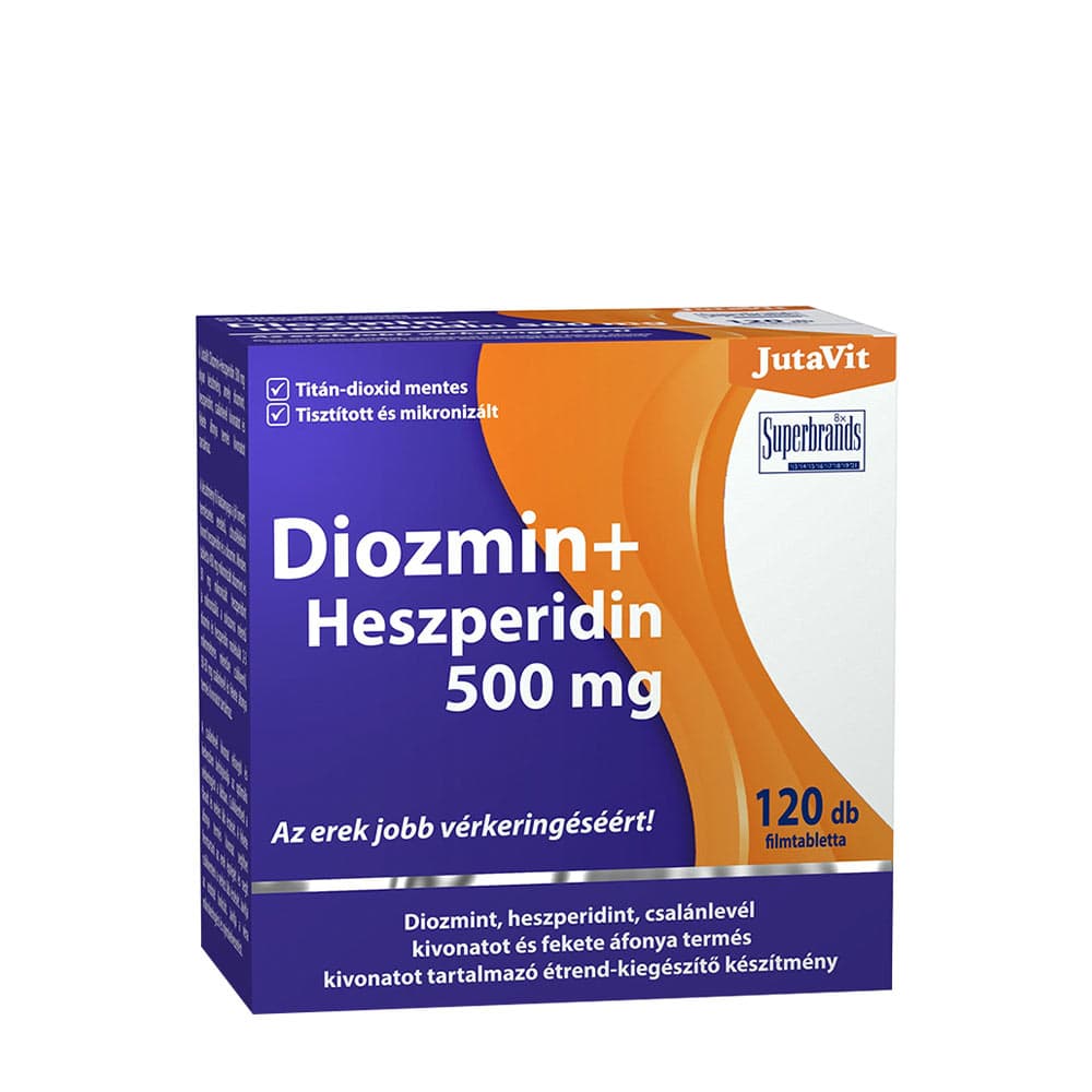 Jutavit - Diosmin + Hesperidine 500mg – Jutavit packaging