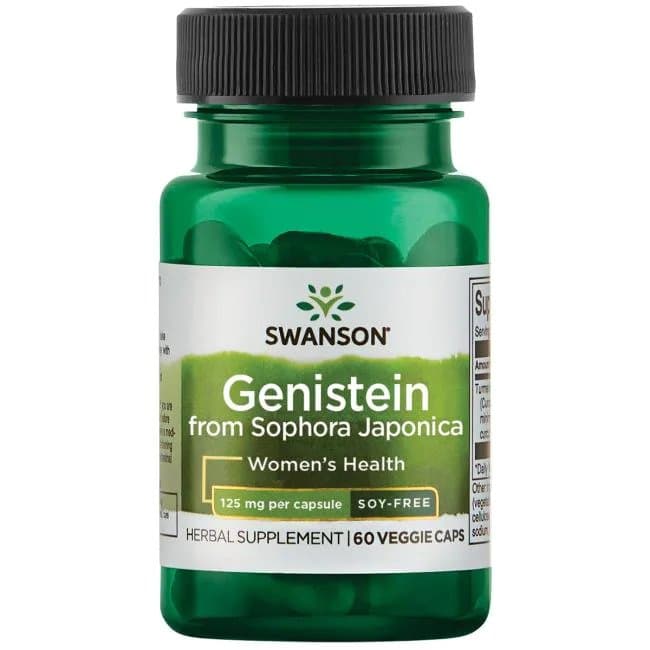 Swanson Genistein aus Sophora Japonica - 125mg, 30 Kapseln – Swanson packaging