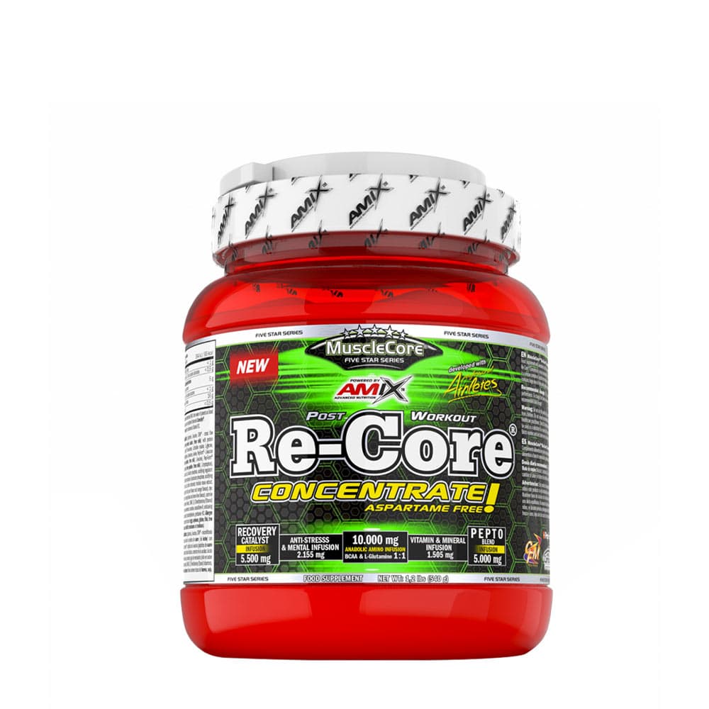 Amix Re-Core Concentrate 540g - Proteinpulver med elektrolyter och aminosyror