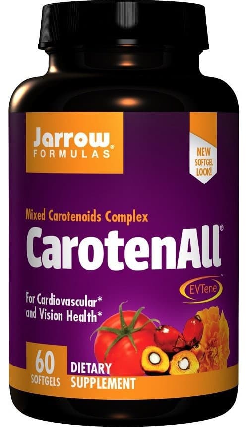 Jarrow Formulas Carotenall 60 Sgels – Jarrow Formulas packaging