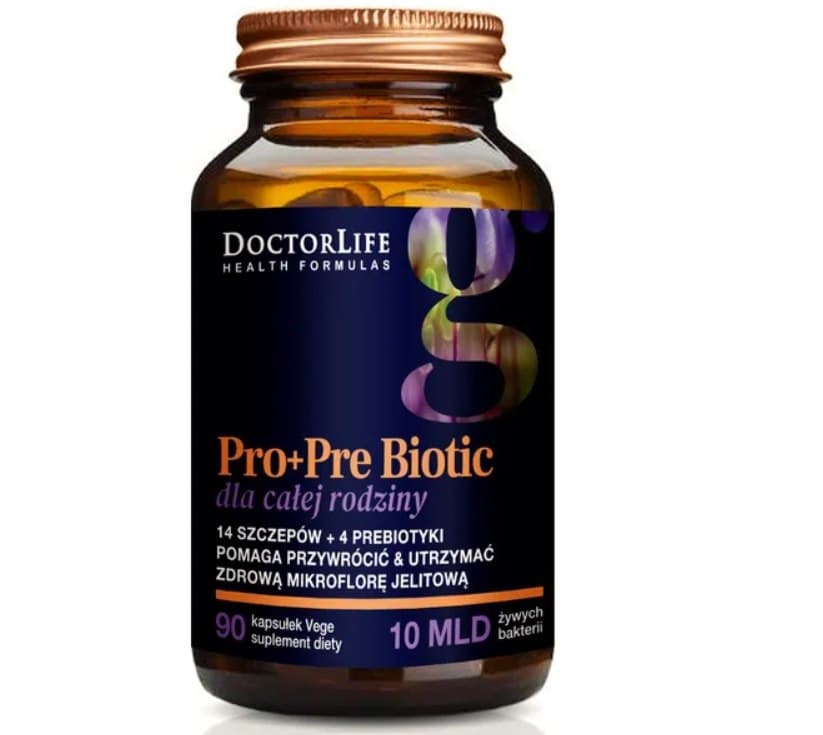 Doctor Life - Pro+Pre Biotic - 90 Caps