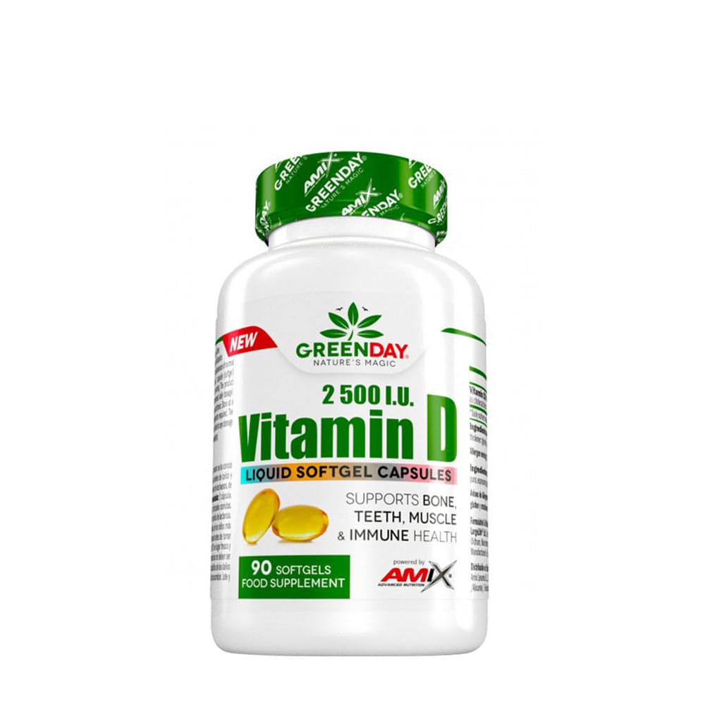 Amix Vitamin D3 90 mjuka kapslar