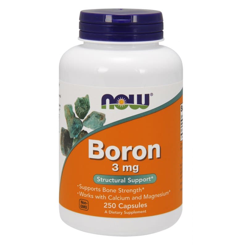 NOW Foods - Boron - Mineral Support 3 mg, pflanzliche Kapseln