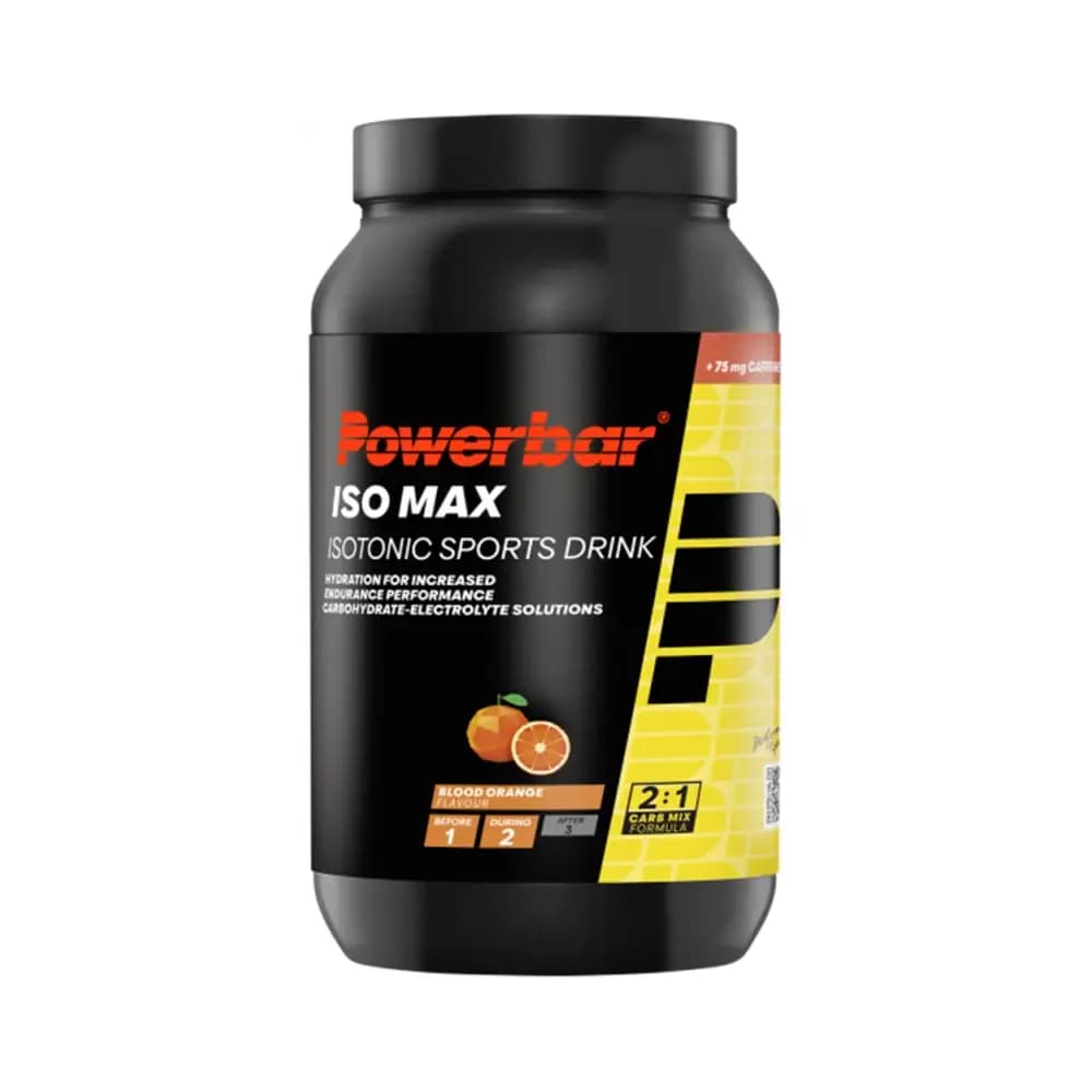 Powerbar Isomax Blood Orange z kofeiną – Powerbar opakowanie