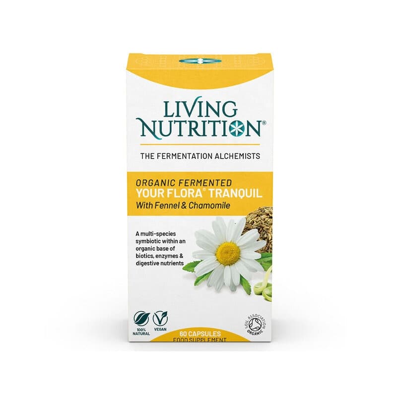 Your Flora Symbiotic Tranquil 60 capsule – Living Nutrition confezione