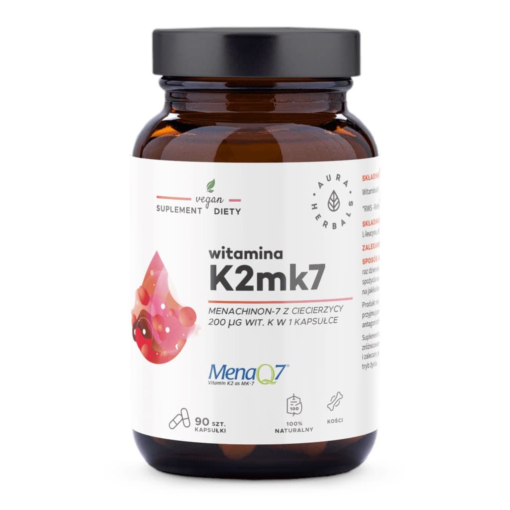 Aura Herbals - Vitamin K2 MK7 – Aura Herbals packaging