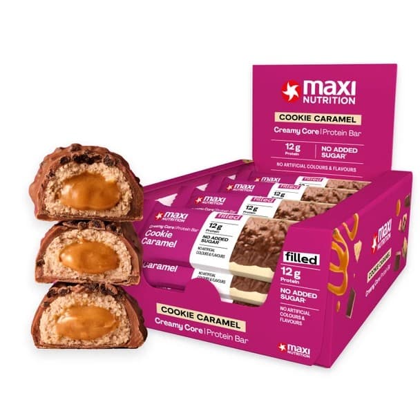 MaxiNutrition - Creamy Core proteinbar – emballage
