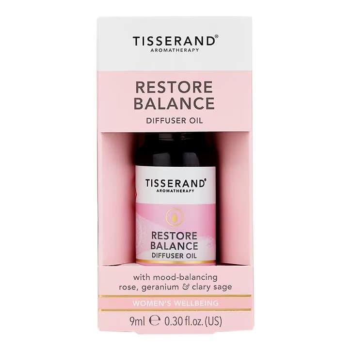 Tisserand Aromatherapy – Olio diffusore Restore Balance 9ml – Tisserand Aromatherapy confezione
