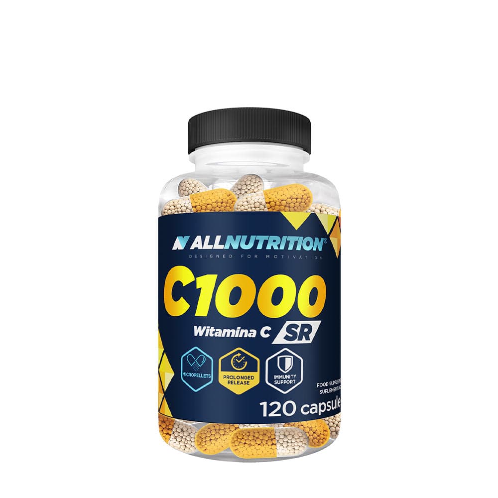 Allnutrition Vitamin C 1000 Sr 120 capsules – Allnutrition verpakking