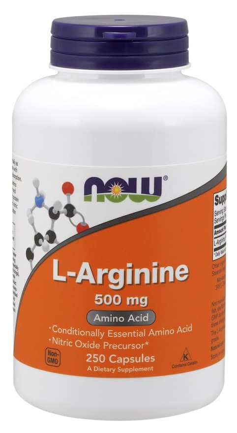 Now Foods - L-Arginine – NOW Foods packaging