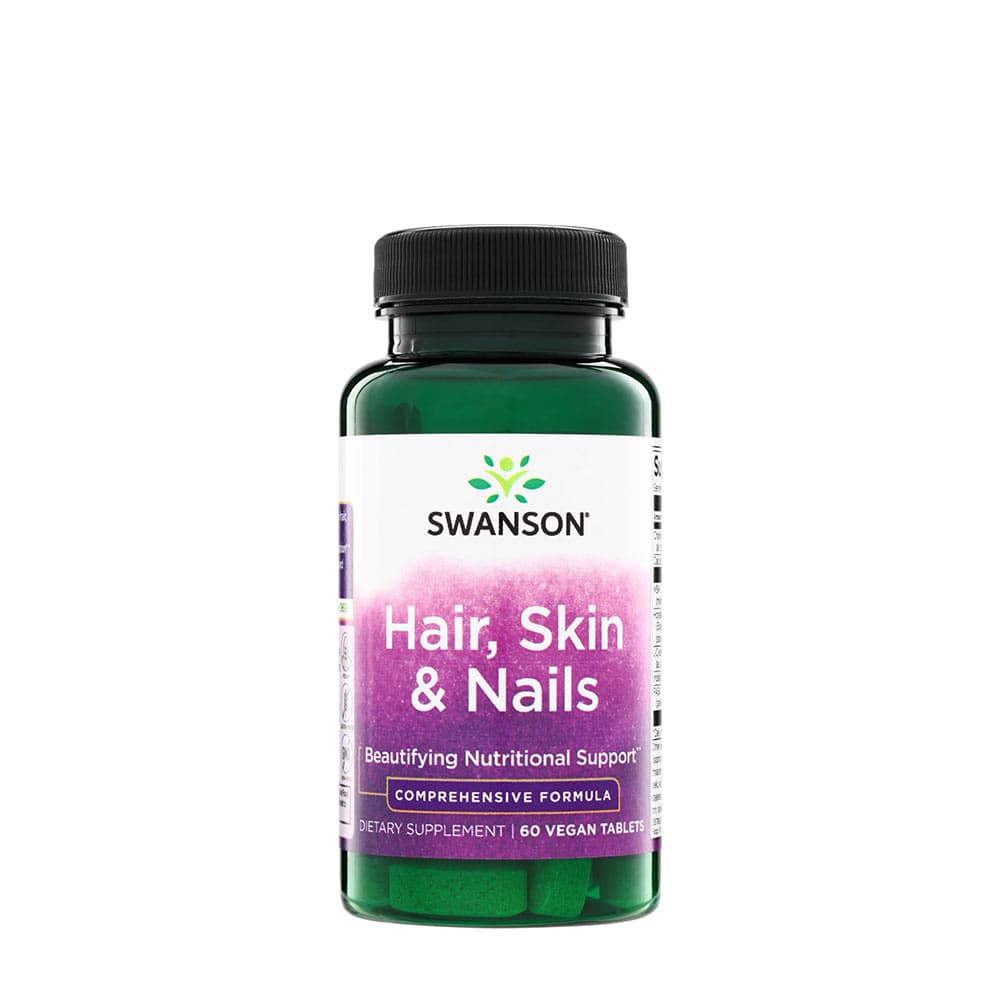 Swanson Hair, Skin & Nails 700 mg MSM, 120 tabletter