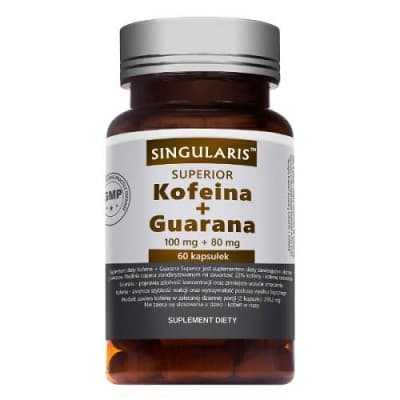 Singularis Superior Kofeina + Guarana 60 cápsulas – Singularis packaging