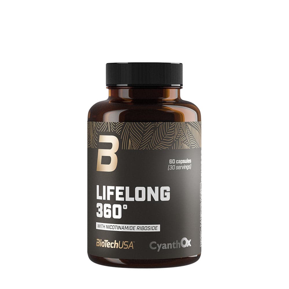 BioTechUSA Lifelong 360° 60 cápsulas – BioTechUSA packaging