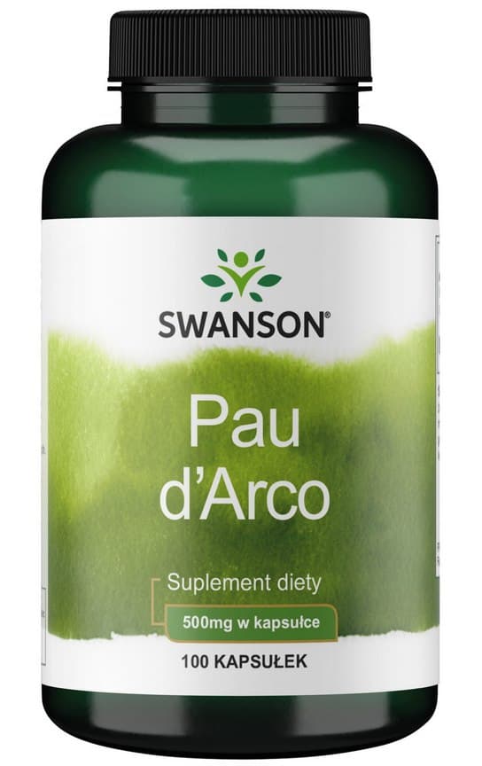 Swanson Pau D'Arco 1000 mg 30 kapslar