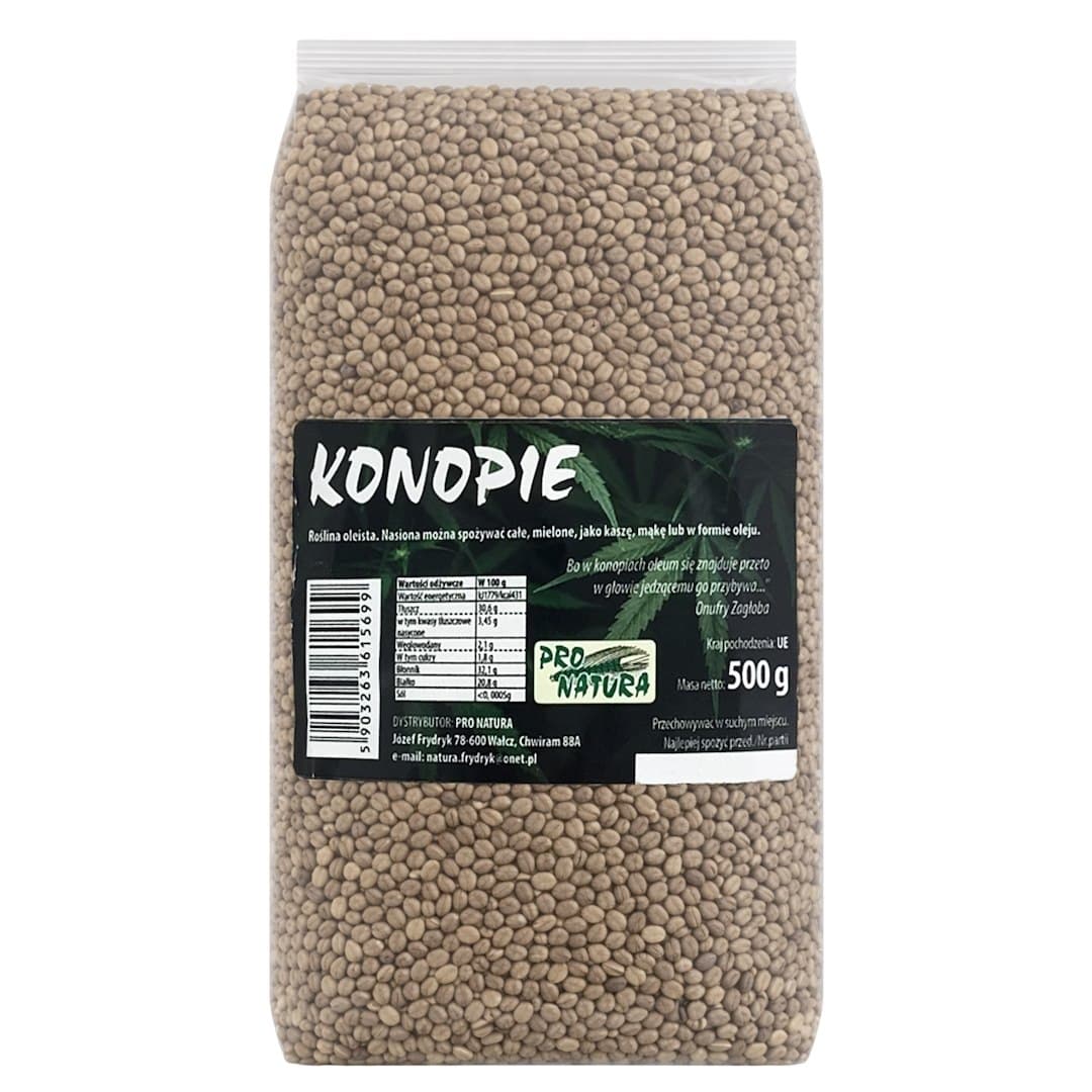 Pro Natura - Hampafrö - 500g