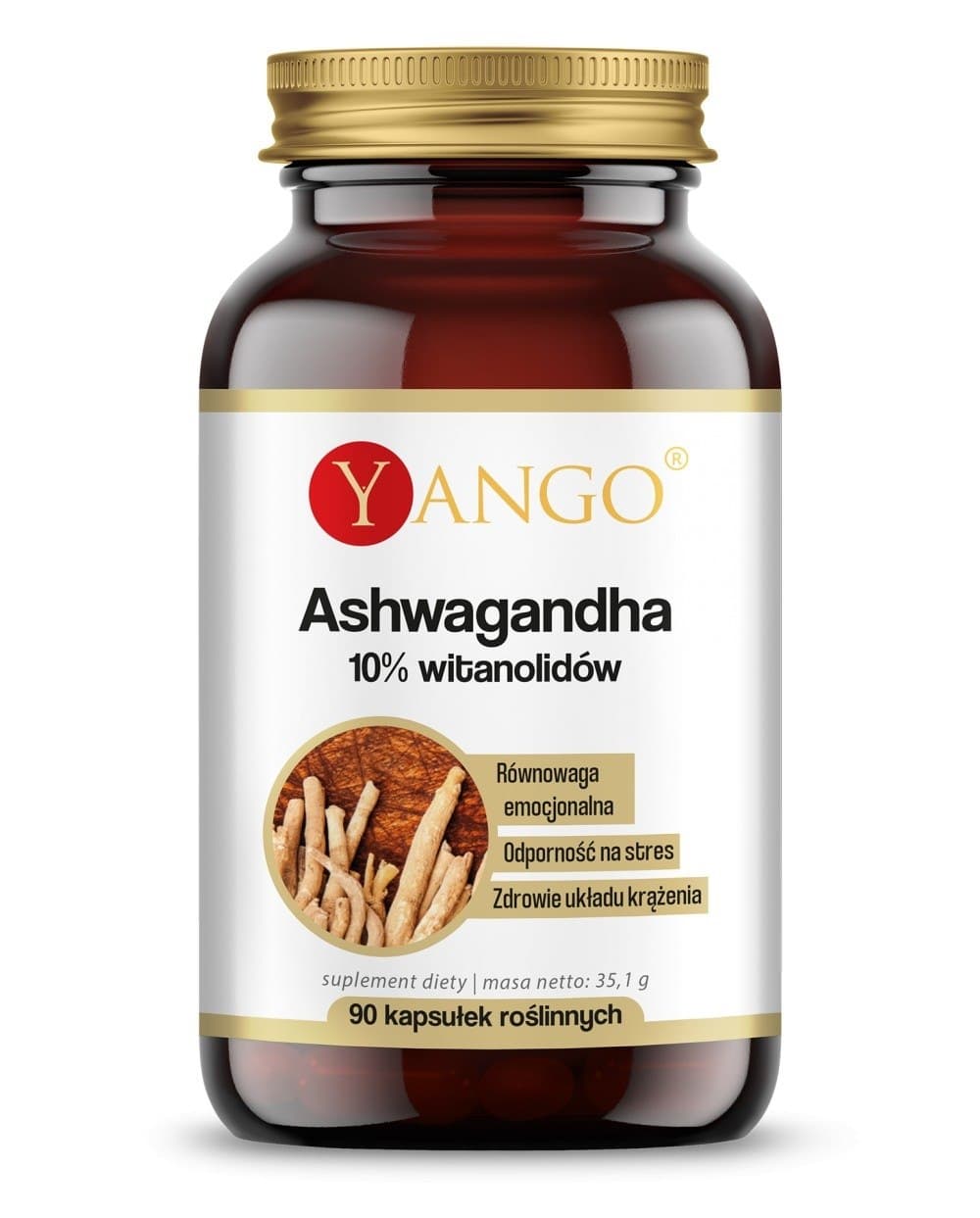 Yango Ashwagandha 10 Vitanolides 90 kapsler – Yango embalagem