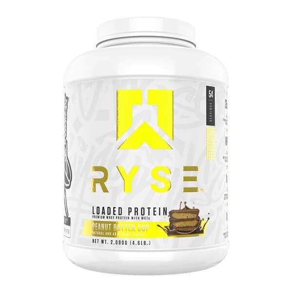 Ryse Loaded Protein, Peanut Butter Cup – 2090g – Ryse förpackning