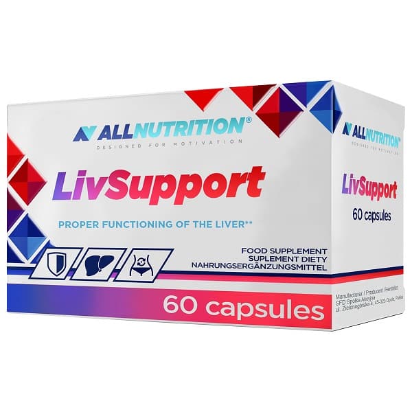 Allnutrition - Liver Support - 60 kapslar – Allnutrition förpackning