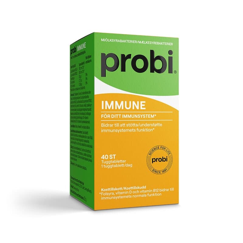 Probi Immune 40 pastilhas mastigáveis | Probio – Probio embalagem