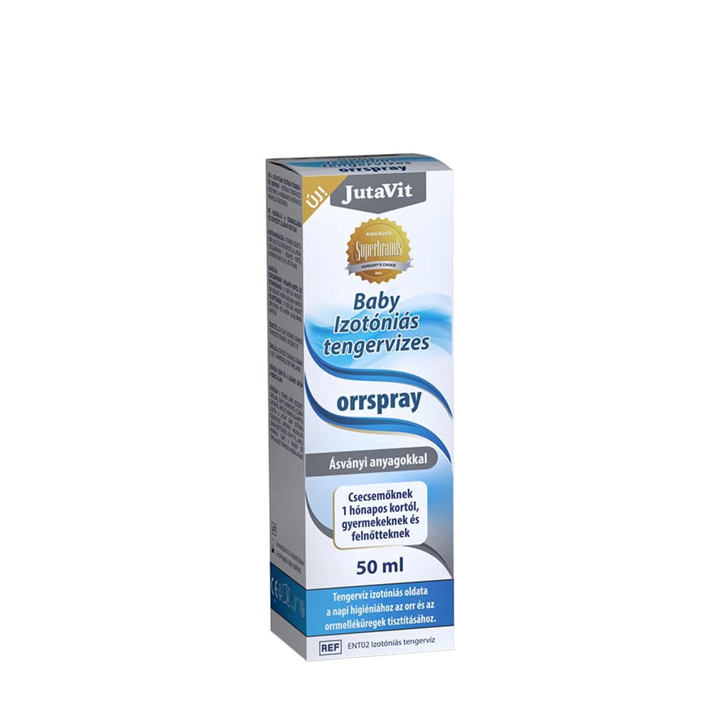 Jutavit - Isotonic Sea Water Nasal Spray Baby - 50ml – Jutavit packaging