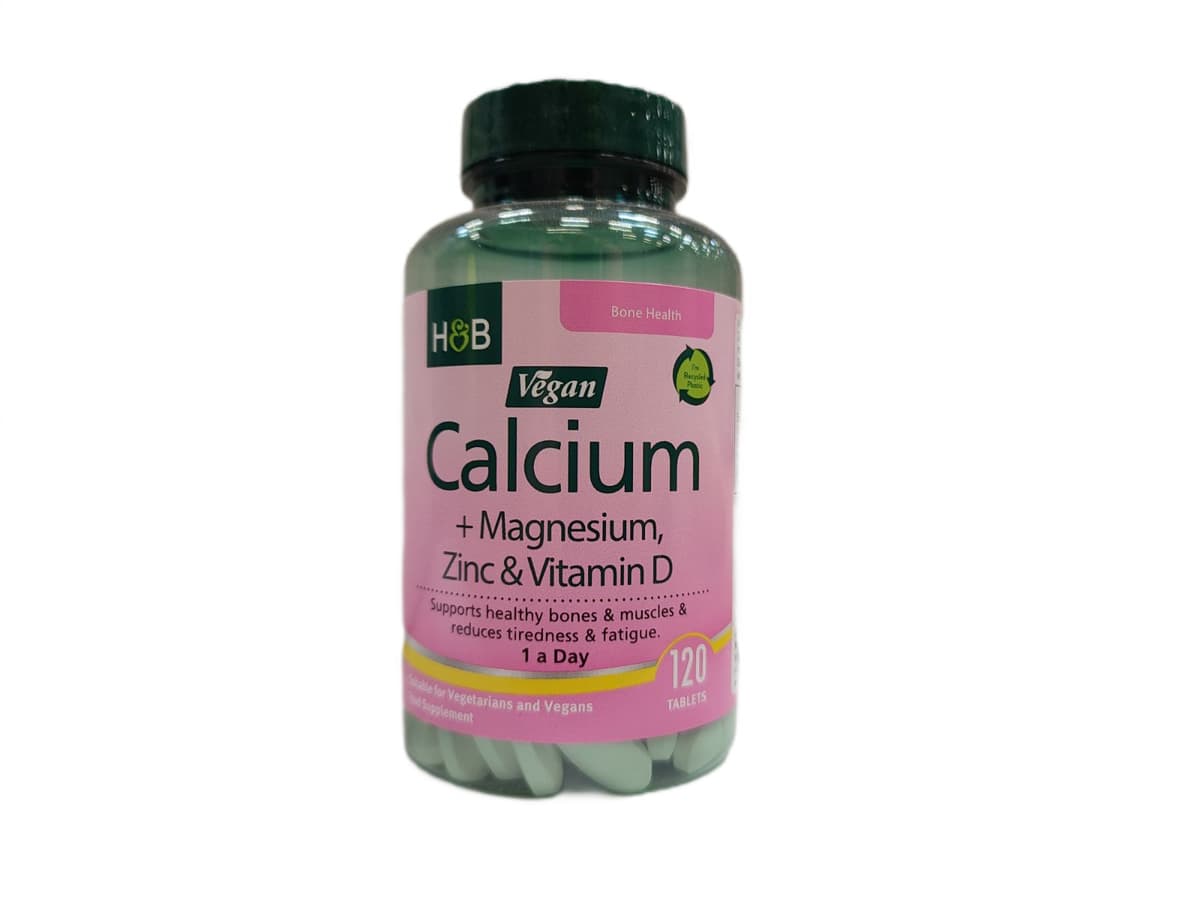 Holland & Barrett - Calcium + Magnesium, Zink & Vitamine D – Holland & Barrett packaging