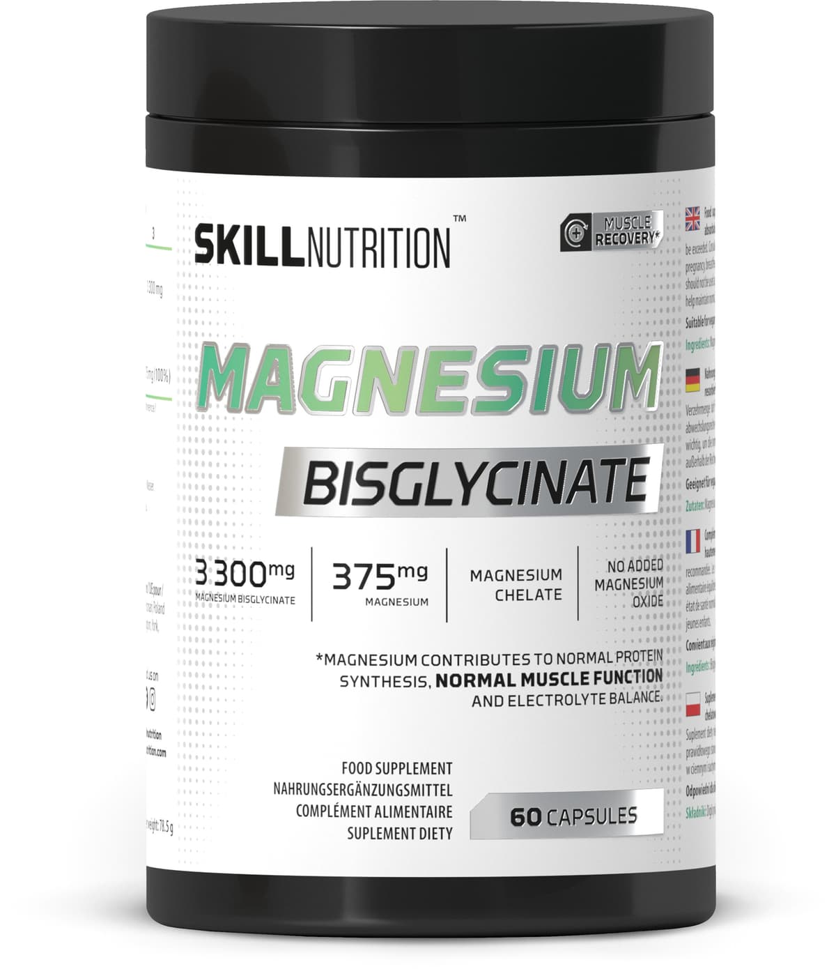 Skill Nutrition - Bisglicinato de Magnésio – Skill Nutrition packaging