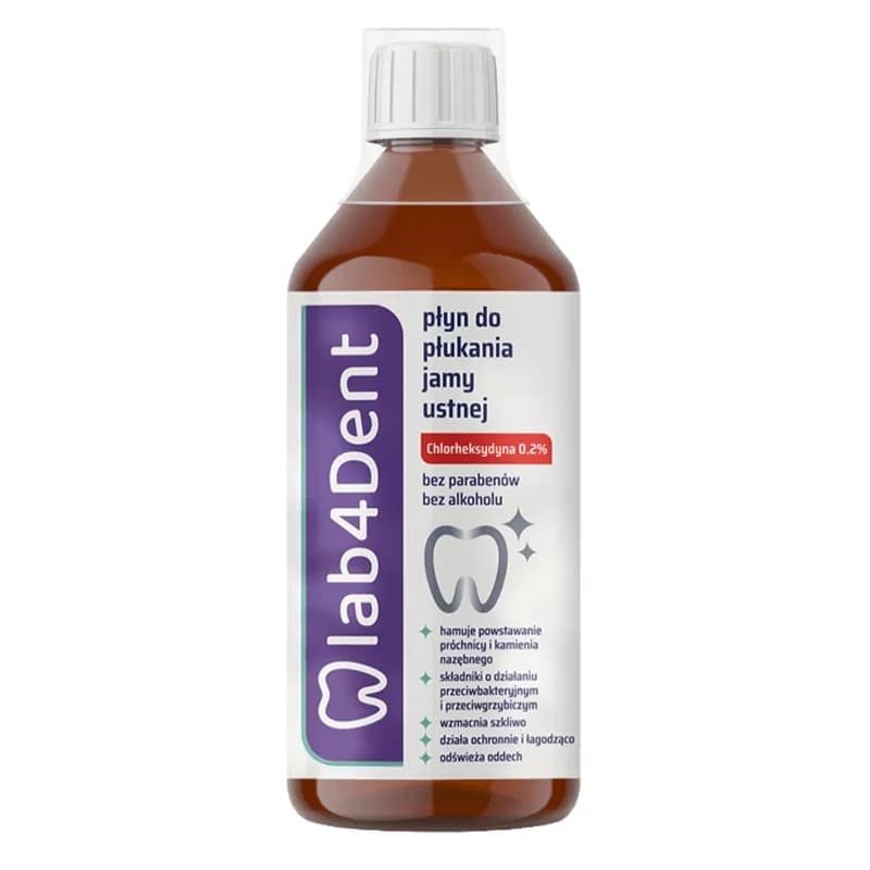 Alg Pharma lab4Dent mundskyl 300 ml – lab4Dent emballage