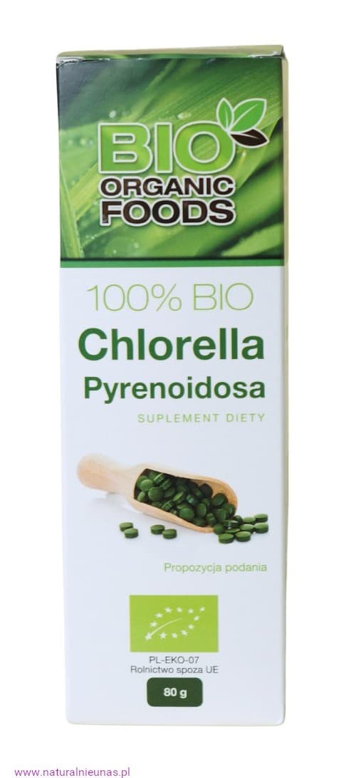 Bio Organic Foods - Chlorella Pyrenoidosa