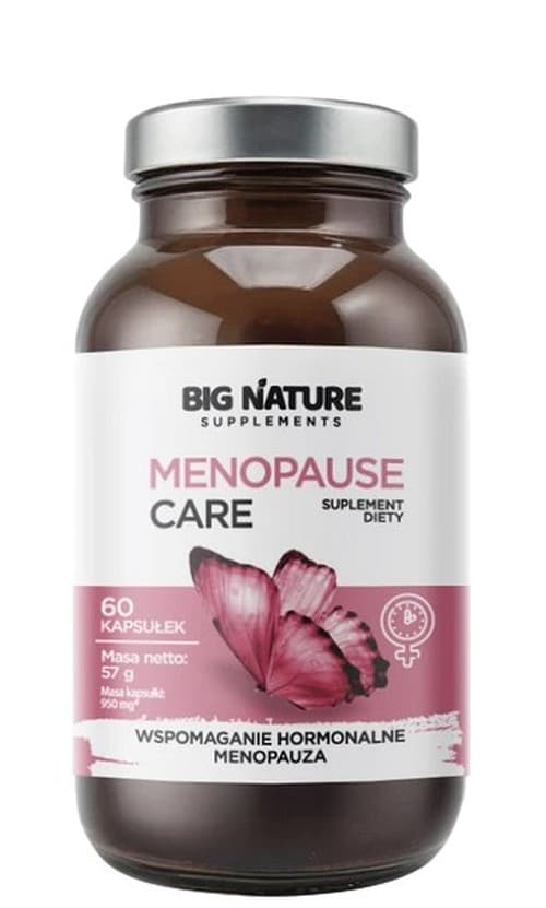 Big Nature - Menopause Care 60 kapsler – Big Nature emballage