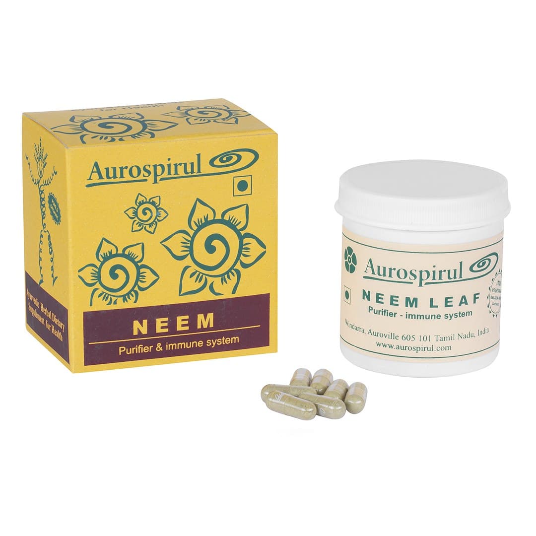 Aurospirul - Neem – Aurospirul förpackning