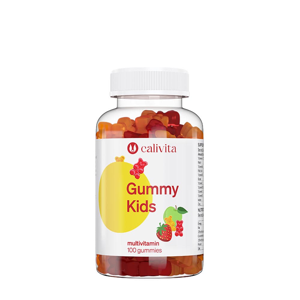 CaliVita Gummy Kids - 100 gomas mastigáveis – CaliVita embalagem